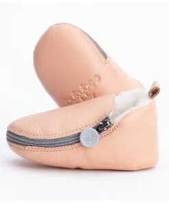 Cotton Candy Bootie - Soft Soles with Fur Lining